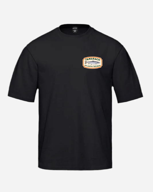 Atlantic Salmon Tee - Black