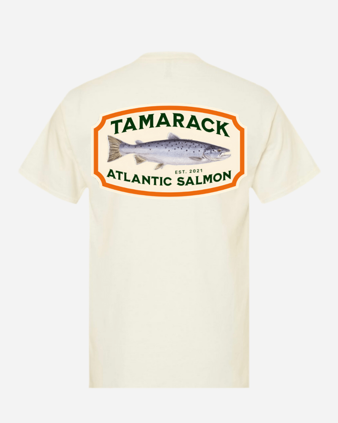 Atlantic Salmon Tee - Cream
