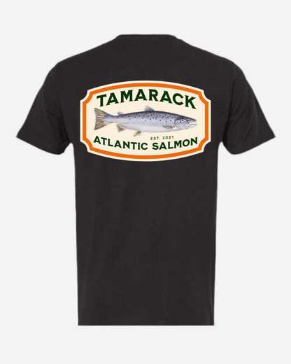 Atlantic Salmon Tee - Black