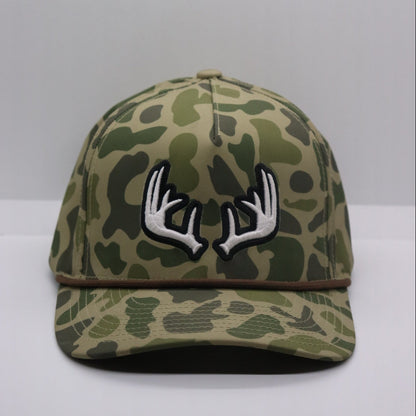 Tamarack Antler Hat - Green Camo