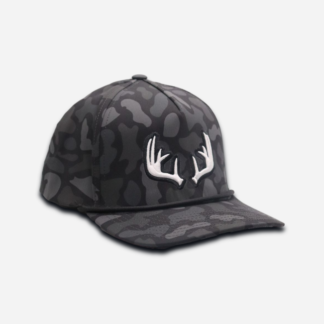 Tamarack Antler Hat - Dark Camo