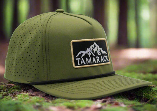 Tamarack Braid Snapback - Military Green