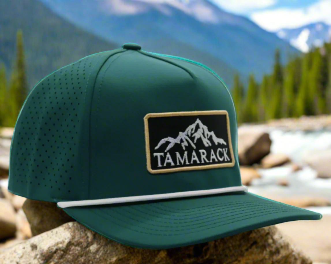 Tamarack Braid Snapback - Teal